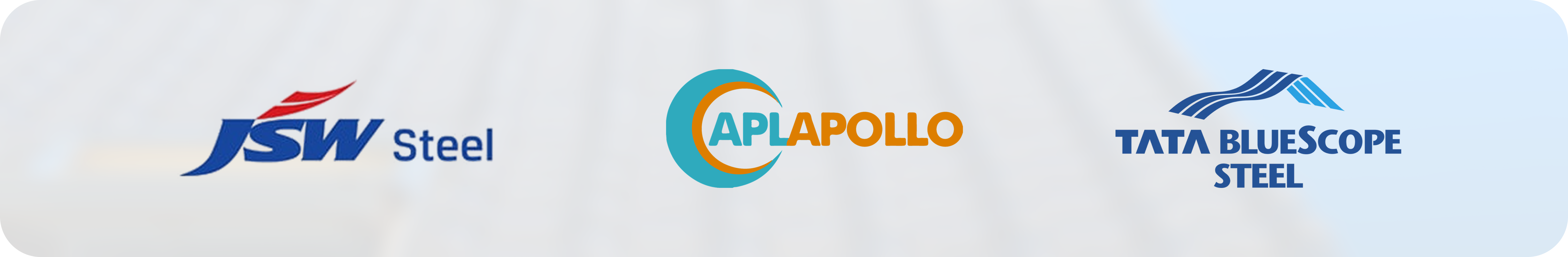 Our Suppliers: ACCIL, Bhushan Power & Steel, Jindal, JSW Steel, POSCO, AM/NS INDIA